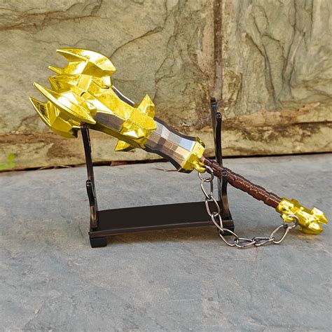 Savage Lynel Crusher Zelda Metal Miniature Sword Weapon Wild Breath Gamer Gift Game Fan ...