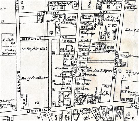 A map of part of Seaford 1914 | Seaford, Waverly, Map