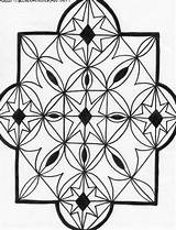 Kaleidoscope Coloring Pages – Free Printable Sheets  The Barn sketch template