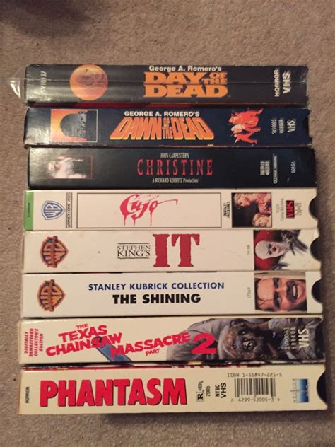 My Horror VHS collection after one year of... - As Above, So Below 🥀