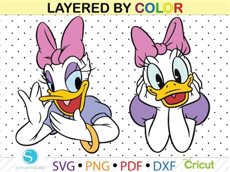 Daisy Duck Svg Daisy Duck Bundle Svg Daisy Duck Svg File for - Etsy Australia