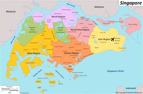 Singapore Map | Maps of Republic of Singapore