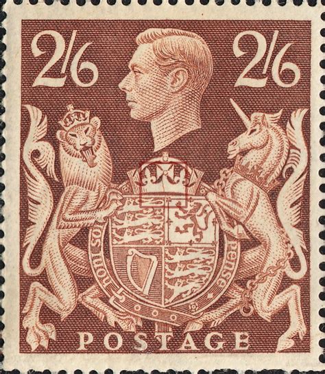 Great Britain, George VI: Varieties of Postage Stamps – World Stamps Project