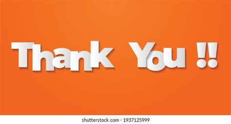 13,595 Thank You Orange Images, Stock Photos, 3D objects, & Vectors | Shutterstock