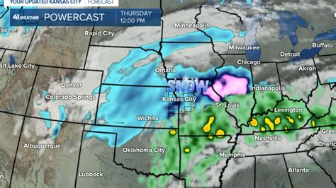 Weather Blog: Snow is in Thursday's forecast for Kansas City