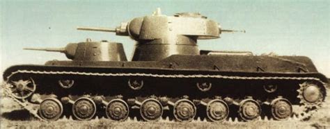 [Photo] Side view of the SMK prototype heavy tank, Dec 1939 | World War II Database