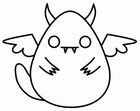 Easy Monster Drawings | Free download on ClipArtMag