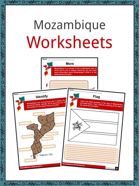 Mozambique Facts, Worksheets, Introduction & Geography For Kids