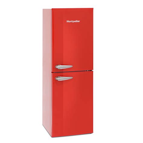 Montpellier MAB148R Retro Fridge Freezer - Montpellier Domestic ...