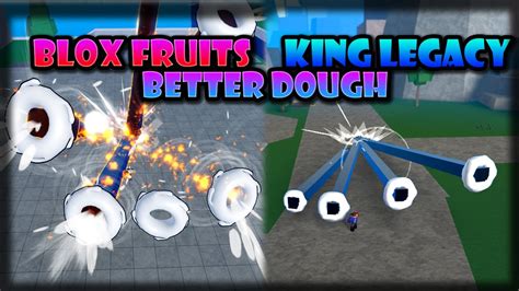 Blox Fruits Dough Awakened Vs King Legacy Dough Showcase Whats Better ...