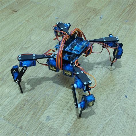 Four Feet Robot 4-Legged Hexapod3 Mini "Spider" Arduino DIY Robot KIT ...