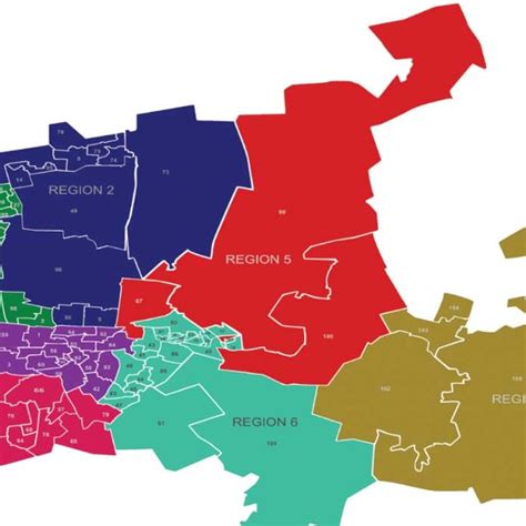 The study area: City of Tshwane regions. (Source: City of Tshwane, 2016 ...