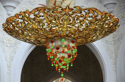 Chandelier Sheikh Zayed Grand Mosque (2) | Abu Dhabi | Pictures ...