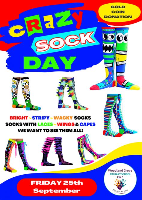 Crazy Sock Day – Woodland Grove Primary School