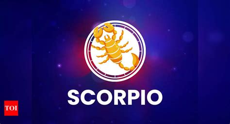 Scorpio Horoscope 2023: Good year to make investment but don't indulge in arguments - Times of India