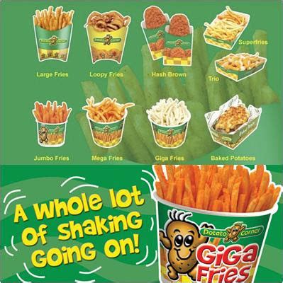 Potato Corner: 41% OFF on 2 Giga Fries (Any Flavors) - Pinoy Trabaho Online