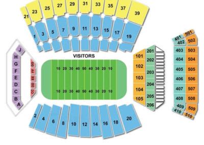 Lane Stadium Seating Chart | Seating Charts & Tickets