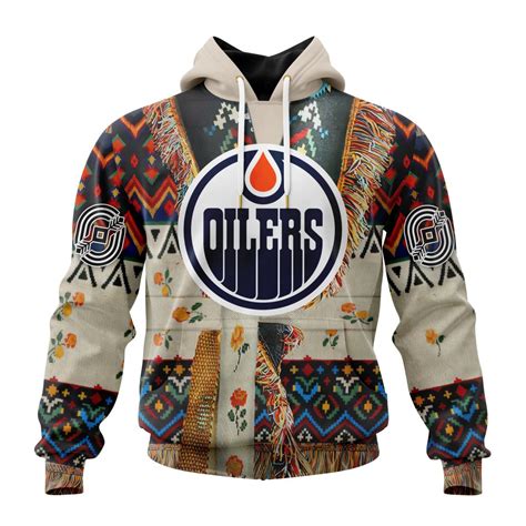 NHL Edmonton Oilers Special Native Costume Design ST2304 – Dulcie Shop