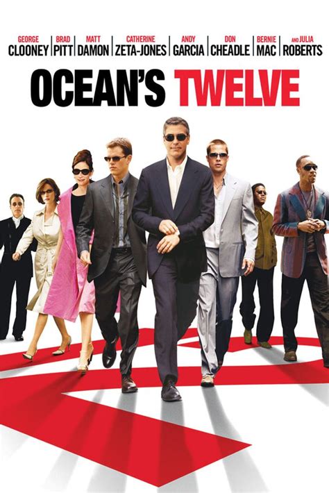 Ocean's Twelve Poster Artwork - George Clooney, Brad Pitt, Matt Damon - Movie Poster Artwork ...