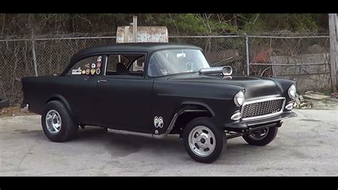 1955 Chevy Gasser - YouTube