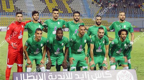 Al Ittihad Alexandria Players Pose Before Editorial Stock Photo - Stock ...