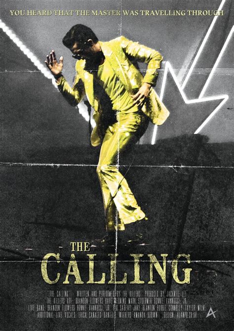 The Killers the Calling Fan Poster - Etsy