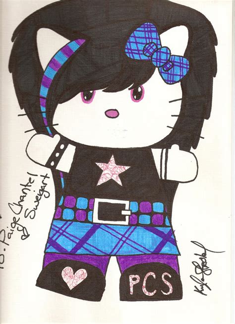 Emo Hello Kitty by xkayxlax on DeviantArt