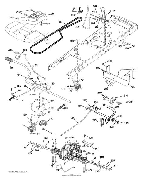 Husqvarna 46 Inch Mower Deck Parts Diagram - bmp-place