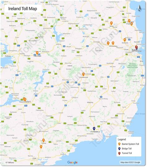 Driving on Irish Toll Roads - M50 rates, bridges, tunnels, motorways