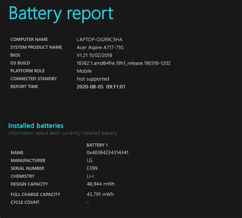 My Aspire7 shuts down its self in a few minutes even if the battery remains 90%. — Acer Community