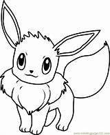 Eevee Pokemon Coloring Page  Free Pokémon Pages sketch template