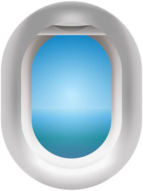 Airplane Window Clipart - Add a Sky-High Touch to Your Designs