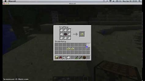 Minecraft "How To Craft and Use" Map and Compass - YouTube