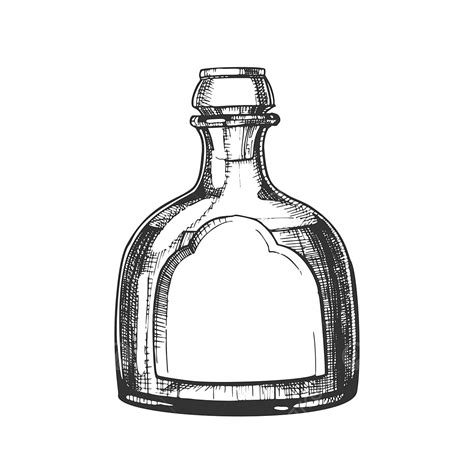Tequila Glass Vector Art PNG, Blown Classic Mexican Tequila Glass Bottle Vector, Bottle, Glass ...