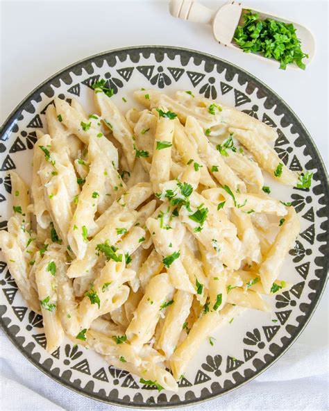 One Pot Creamy Parmesan Pasta - Craving Home Cooked