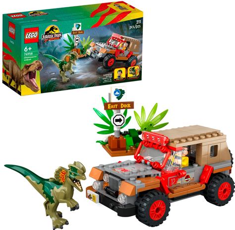 Customer Reviews: LEGO Jurassic Park Dilophosaurus Ambush 76958 6427969 - Best Buy