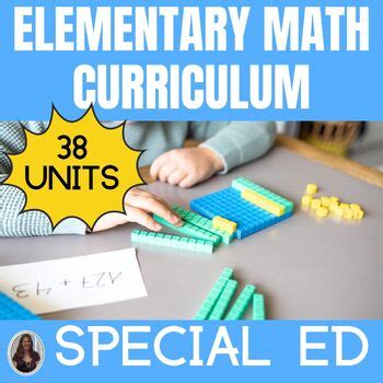 Elementary Math Curriculum for Special Education with pacing guide K-5