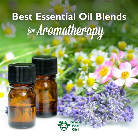 best essential oil aromatherapy blends