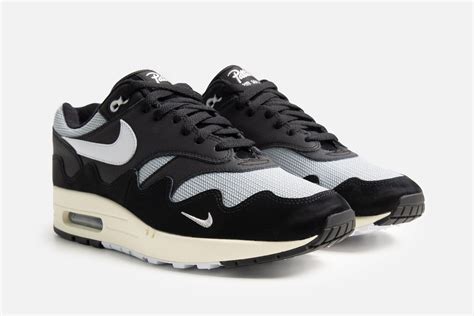 Release Date: Patta x Nike Air Max 1 'Black' DQ0299-001 - Sneaker Freaker