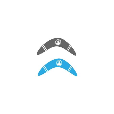 Boomerang logo icon illustration vector flat design template 6829375 ...