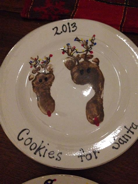 Santa Cookie Plate Little Christmas, Christmas Gifts, Xmas, Cookies For Santa Plate, Flare ...