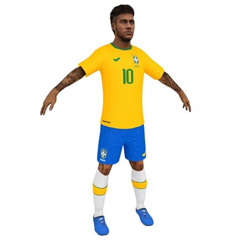 Neymar 3D Models for Download | TurboSquid