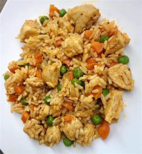 CUBED CHICKEN BREAST AND RICE | World Recipes