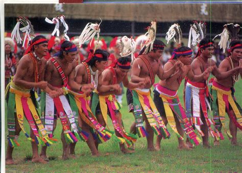 collect ROC: Taiwan Aborigines Postcard: Harvest Festival Dance of Amis Tribes, Hualien