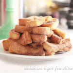 cinnamon french toast sticks