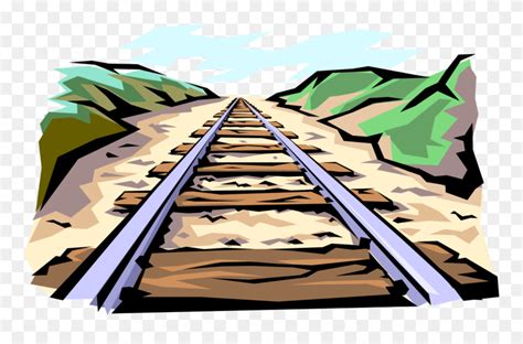 Transparent Train Track Png - Clipart Cartoon Train Tracks (#5575611 ...