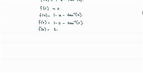 VIDEO solution: Let arctanx denote the inverse of the function tanx:(-(pi )/(2),(pi )/(2))->R ...