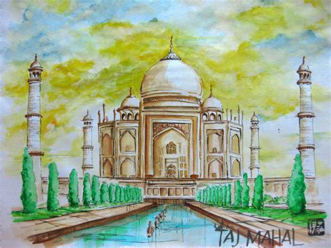 Taj Mahal by Budettyy on DeviantArt