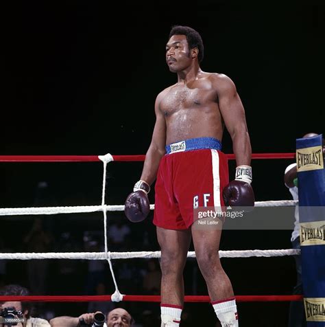 George Foreman in ring during fight vs Muhammad Ali at Stade du 20... News Photo - Getty Images