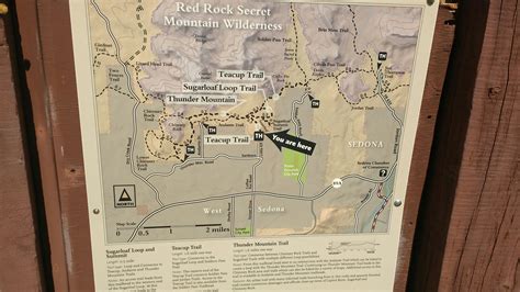 Sedona Red Rock Trail Maps - Old Mass Rambler